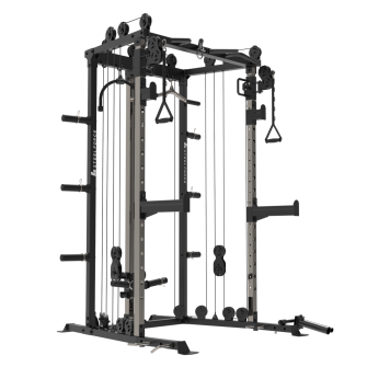 Binom Steel Force B3 Multigym, Doppia puleggia, Trainer funzionale e Accessori