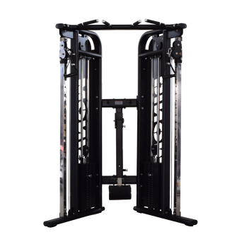 Binom Strength BS83 Doppia Puleggia 200kg Professionale + Supporto Lombare Regolabile NUOVO MODELLO