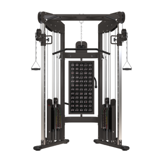 Binom Strength BS85 Functional Trainer, Doppia puleggia e Accessori